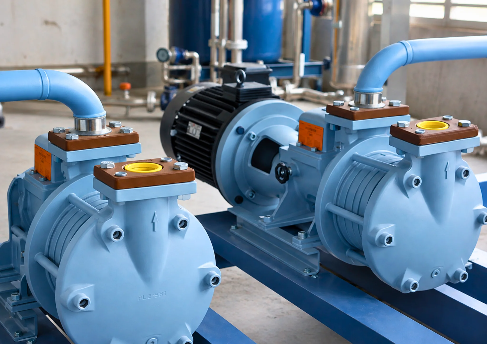 TH. WITT GP51 open type refrigerant pump for ammonia industrial refrigeration supplied by Metalex in India