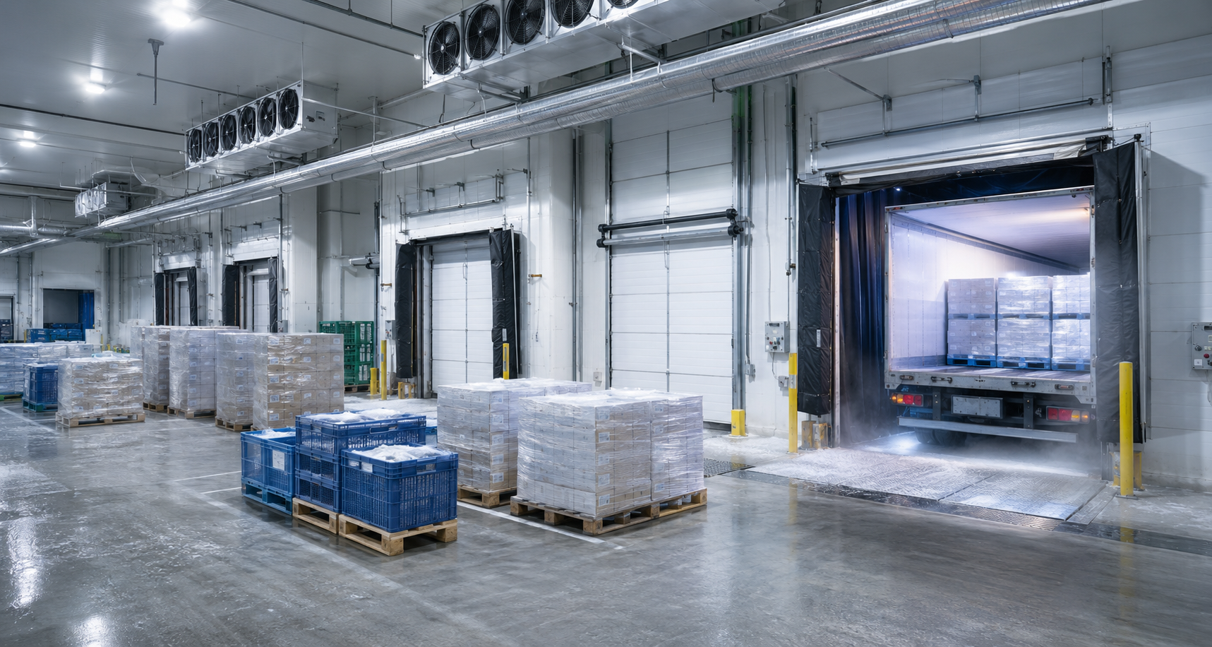 Cold chain dispatch and logistics
