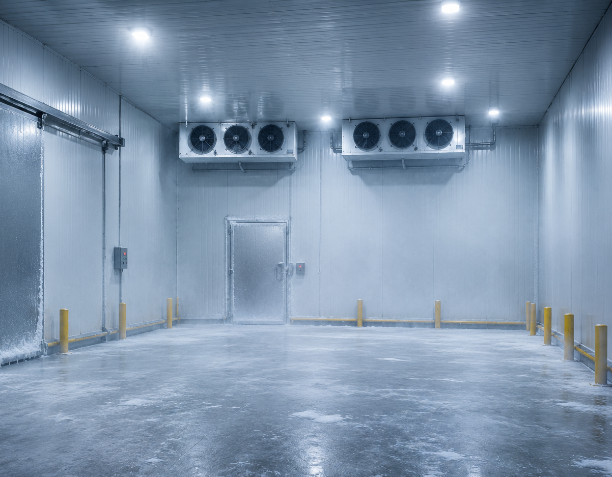 Frozen and chilled food logistics