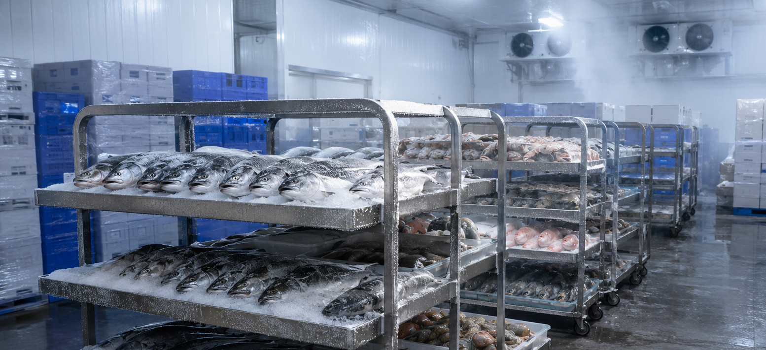 Frozen food storage
