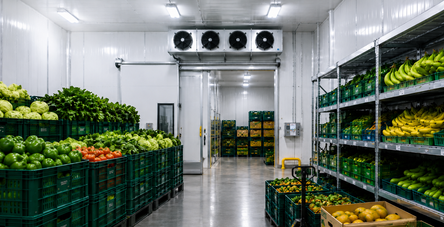 Pack house and pre-cooling application