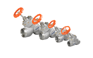 Industrial refrigeration controls and valves