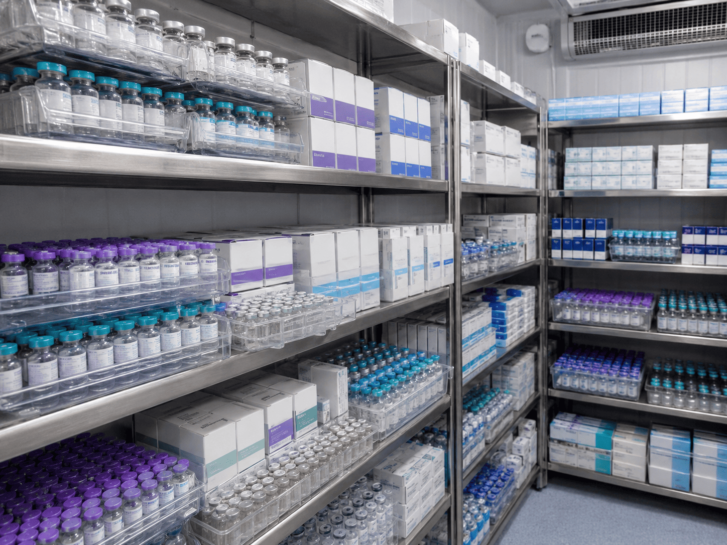 Biotechnology laboratory and controlled process area